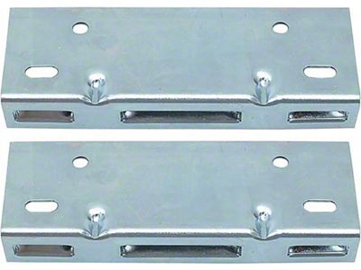 67 Dlx. Door Panel Mount Bracket,pr