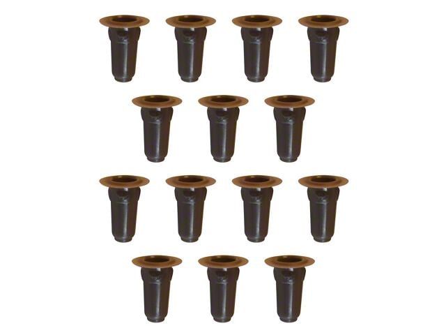 Door Panel Mounting Clips; Set of 14 (67-72 Camaro)