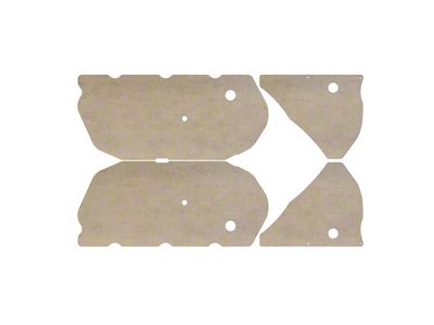 Door Panel Watershield Set (67-68 Camaro Coupe)