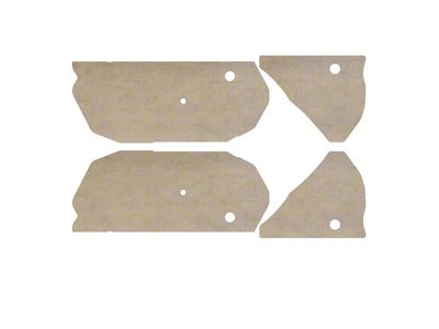 Door Panel Watershield Set (1969 Camaro Coupe)
