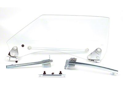 Camaro Door Window Assembly, Left, 1968-1969