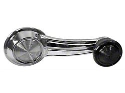 Door Window Crank with Black Knob (67-81 Camaro)