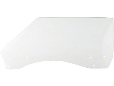 Camaro Door Window Glass, Clear, Coupe & Convertible, Left,1968-1969