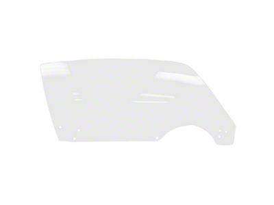 Door Window Glass; Clear; Passenger Side (71-81 Camaro)