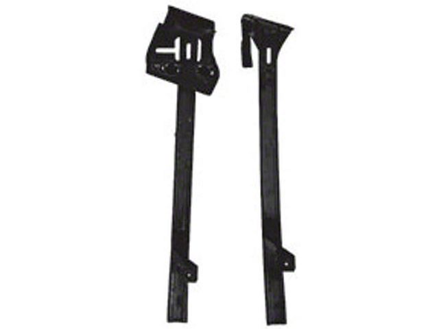 Camaro Door Window Guides, Left, 1970-1973