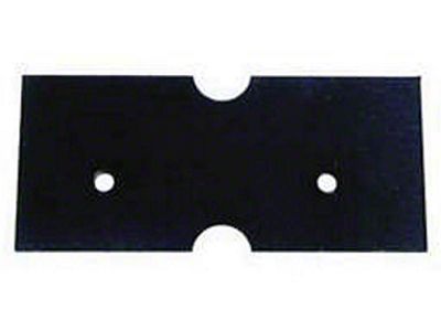 Dual Exhaust Hanger Mounting Plate,Left,Rear,1969