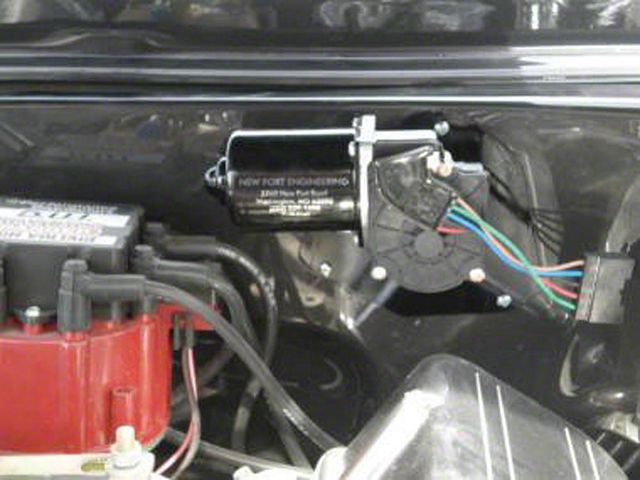 Electric Wiper Motor,Replacement,W/Delay Switch,1967