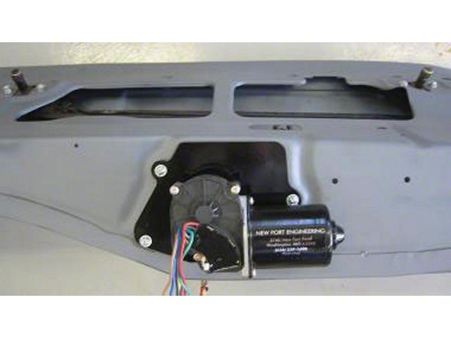 Camaro Electric Wiper Motor, Replacement, With Delay Switch, 1968-1969