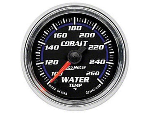 Camaro Electrical Water Temperature Gauge, Cobalt, AutoMeter