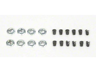 68 Std & Rs Emblem Fastener Set