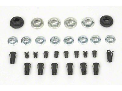 Emblem Fastener Set,Super Sport SS & Rally Sport/SS,1969