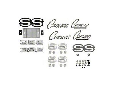 Emblem Kit,For Rally Sport RS /Super Sport SS ,w/396,1969