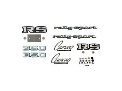 Emblem Kit,For Rally Sport RS With 350ci,1969