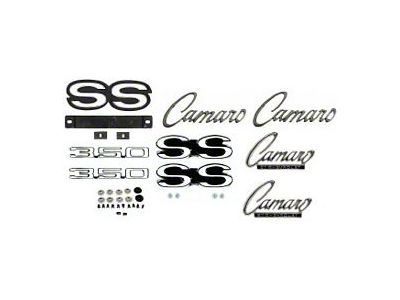 Emblem Kit,For Super Sport SS ,w/350ci & RS Pkg,1968