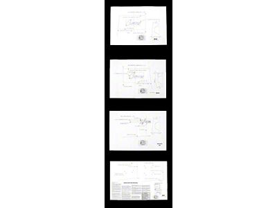 Camaro Emblem Template Set, For Z28 With Standard Trim Non-Rally Sport , 1969 (Z/28 Coupe)