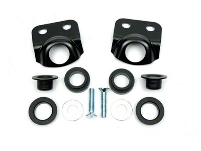 Camaro Endura Front Bumper Mounting Bracket Kit, Outer, With Mounting Hardware, 1969