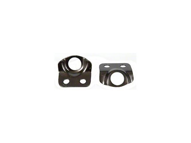 Endura Front Bumper Mounting Brackets,Outer,1969