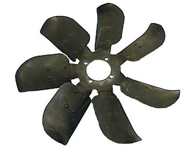 Camaro Engine Cooling Fan, 7-Blade, Non-Date Coded, For UseWith Fan Clutch, 1969-76