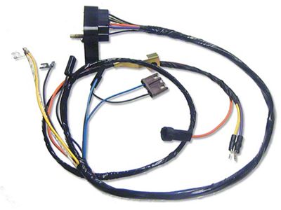 Camaro Engine Wiring Harness, All V8, For Cars With Gauges,1969