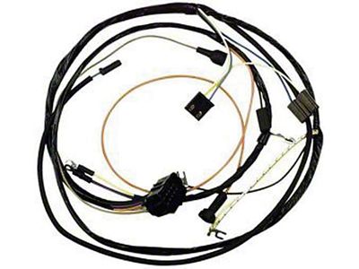 Camaro Engine Wiring Harness, Big Block, For Cars With Warning Lights, 1967