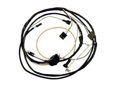 Camaro Engine Wiring Harness, Small Block, For Cars With Warning Lights, 1967
