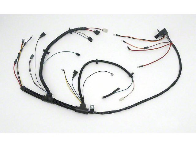 Camaro Engine Wiring Harness, Small Block, With Gauges, 1973