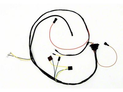 Camaro Engine Wiring Harness, With Console Gauges, Small Block, 1967