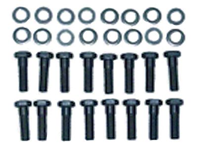 Exhaust Manifold Bolt/Washer Set,Small Block,67-69