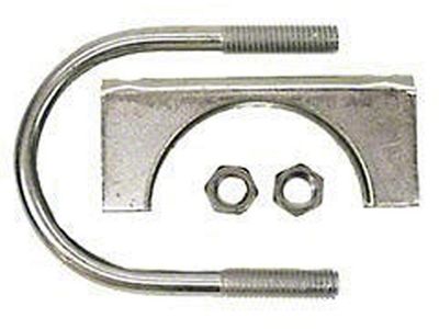 Camaro Exhaust Muffler Clamp, Steel, 2-1/4, 1967-2011