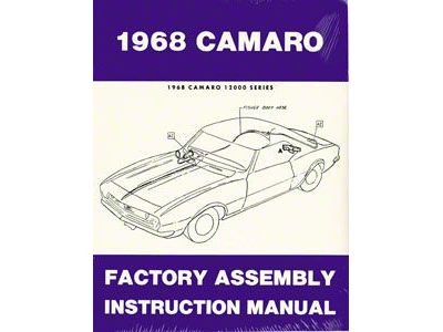 1968 Chevy Camaro Factory Assembly Manual