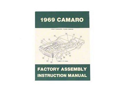 1969 Chevy Camaro Factory Assembly Manual