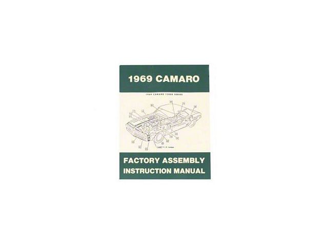 1969 Chevy Camaro Factory Assembly Manual