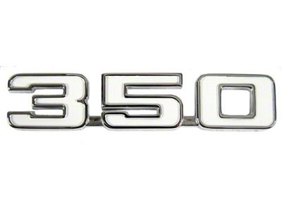 Camaro Fender Emblem, 350, 1969