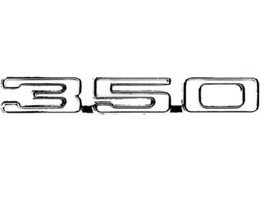 Camaro Fender Emblem, 350, Left, 1968