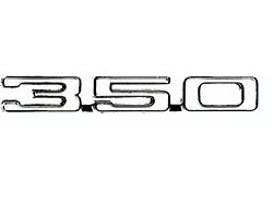 Fender Emblem, 350, Right (1968 Camaro)