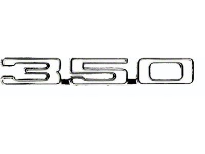 Camaro Fender Emblem, 350, Right, 1968