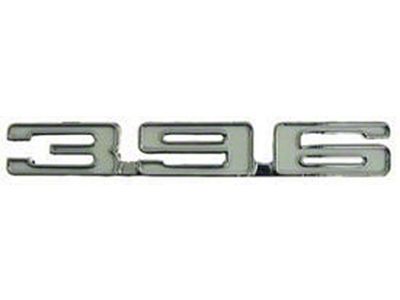 Camaro Fender Emblem, 396, Right, 1968