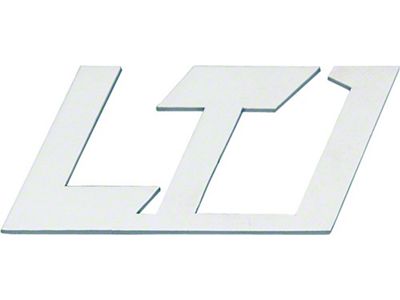 Camaro Fender Emblem, LT1, Stainless Steel