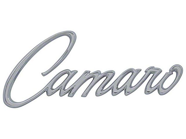 Fender Emblem; Chrome (68-69 Camaro)