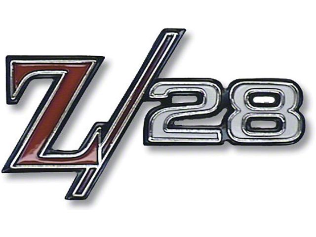Camaro Fender Emblem, Z28, 1969 (Z28 Coupe)