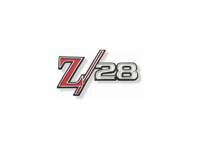 Camaro Fender Emblem, Z28, 1969 (Z28 Coupe)