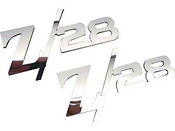 Fender Emblems, Z28, Stainless Steel (67-92 Camaro)