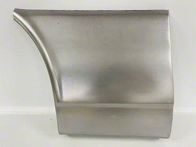 Fender Lower Rear Patch Panel; Driver Side (67-68 Camaro, Excluding Base)