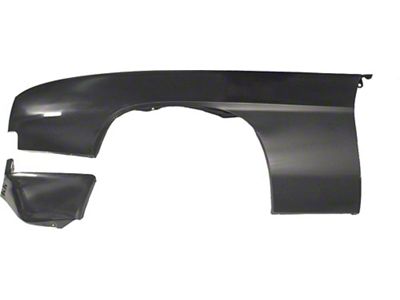 Camaro Fender, With Extension, Left, Front, 1969