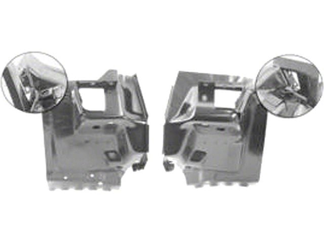 Camaro Firewall Brackets, Lower, 1970-1973