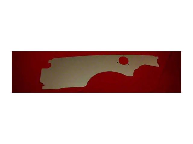 Firewall Cover with Wiper Holes; Anodized (68-69 Camaro)
