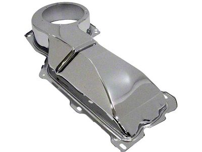 Camaro Firewall Heater Box Cover, For Cars Without Factory Air Conditioning, For Small Block, Chrome, 1967-1981