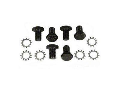 Camaro Flexplate Crankshaft Mounting Bolt & Washer Set, Automatic Transmission, 1967-1997