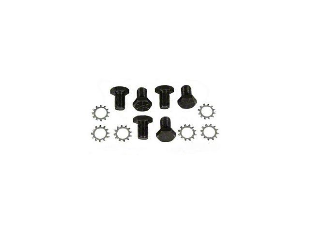 Camaro Flexplate Crankshaft Mounting Bolt & Washer Set, Automatic Transmission, 1967-1997