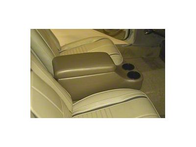 Camaro Floor Console, Vinyl Covered, Humphugger, For Cars Without Factory Console, 1967-1981